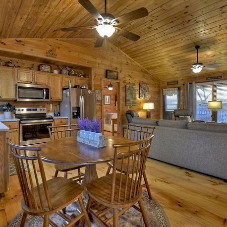 Talking Leaves Hot Tub Firepit And Comfy King Beds Villa Ellijay Exterior photo